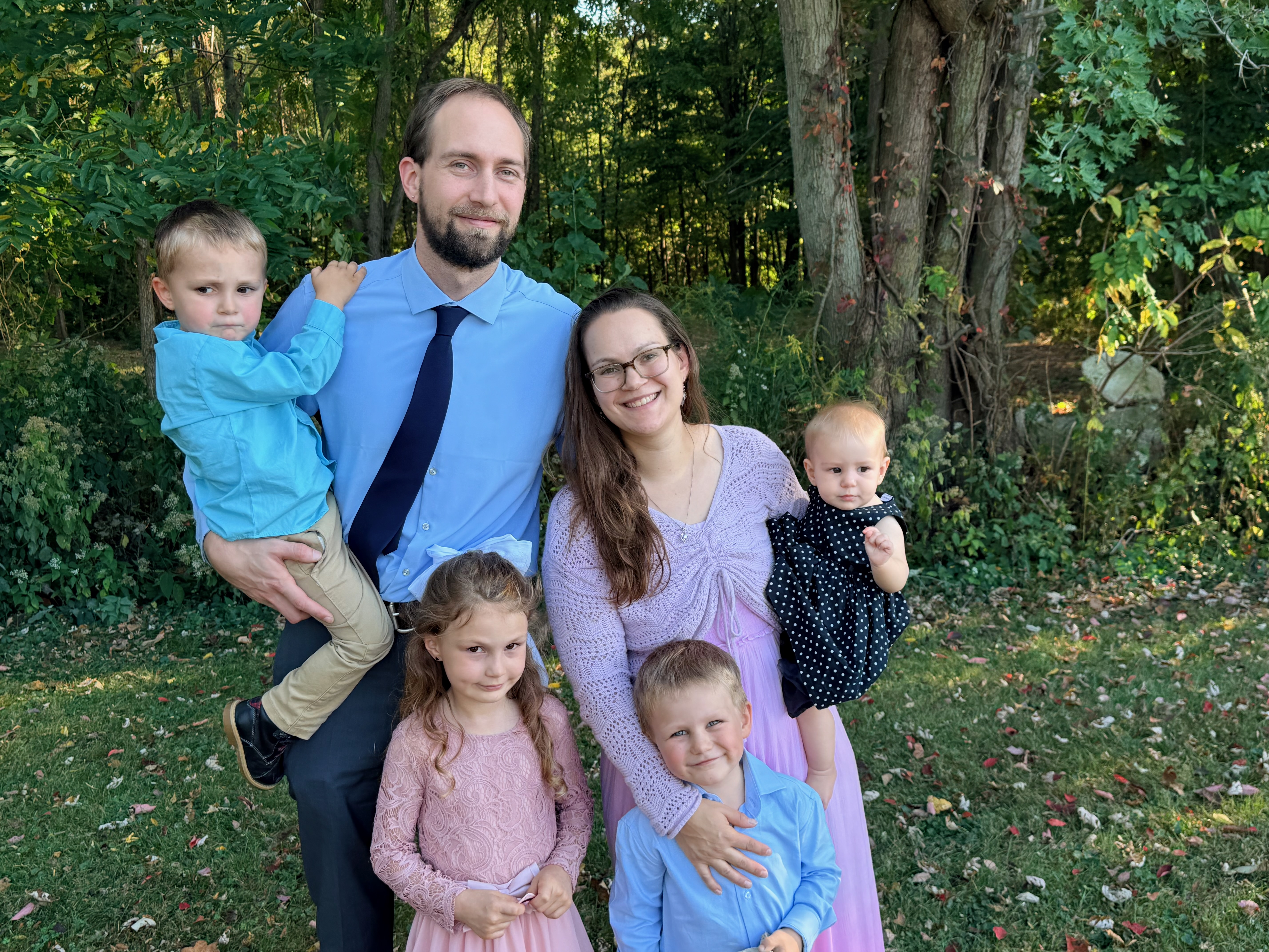 Wiebe family portrait